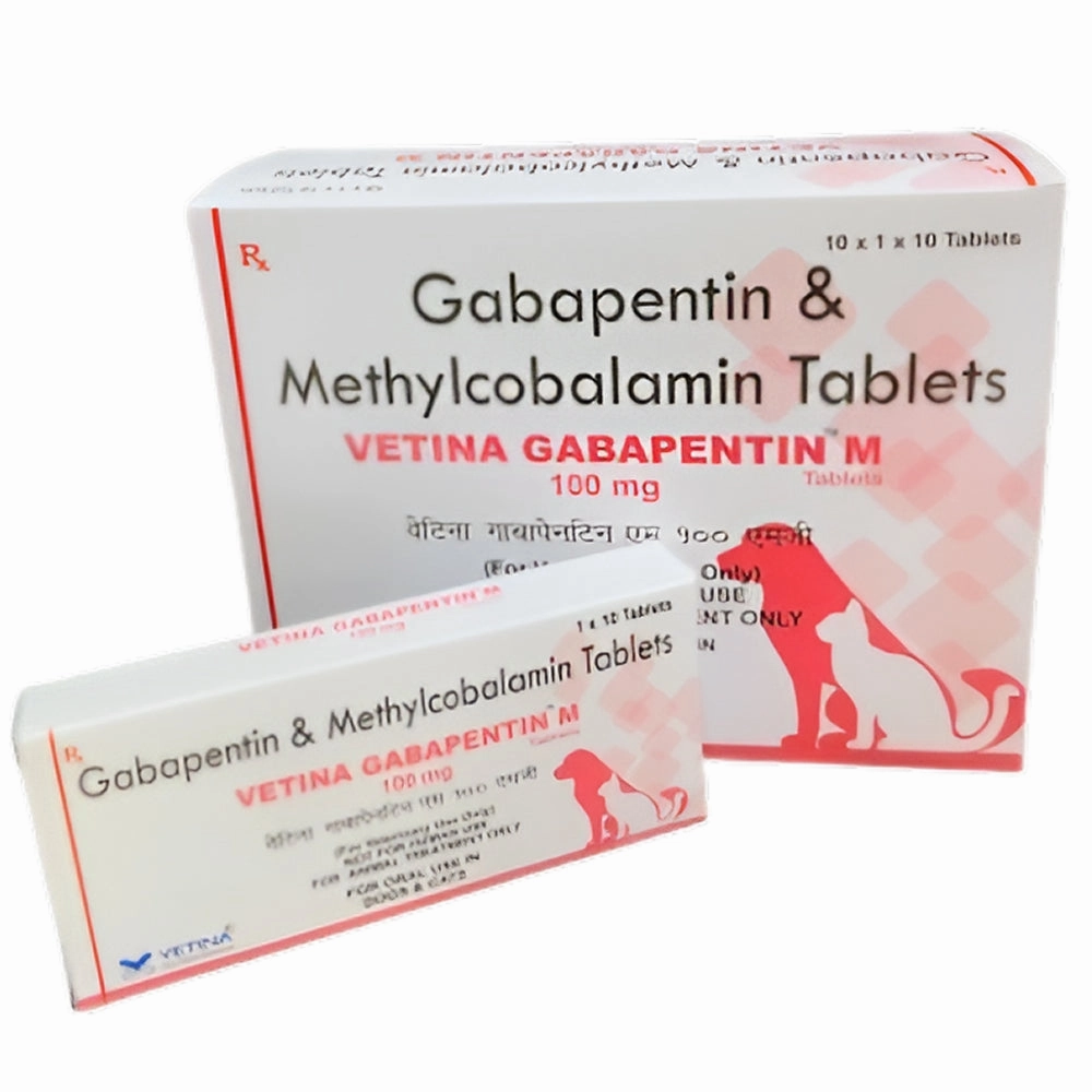 Vetina Gabapentin M 100mg Tablets for Dogs and Cats