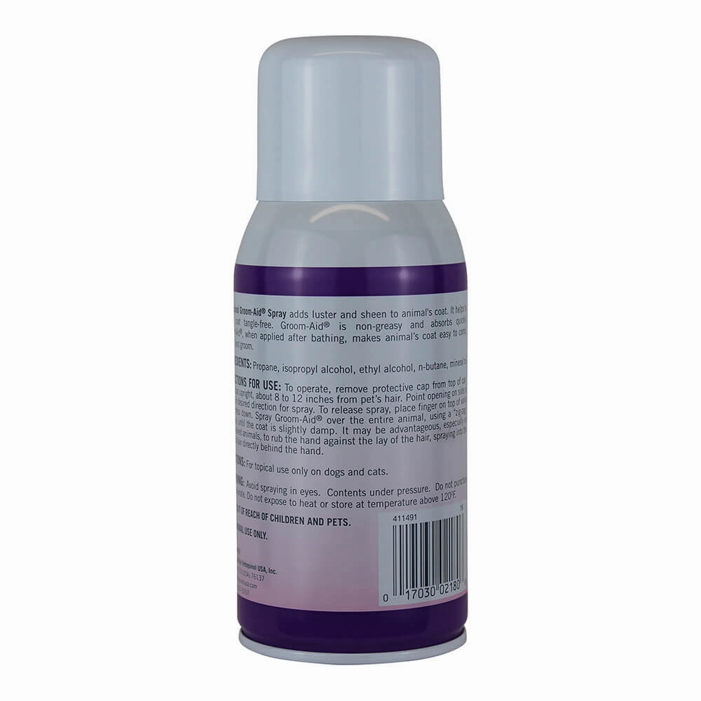 Vetoquinol Care Groom-Aid Spray for Dogs & Cats, 7.3 oz