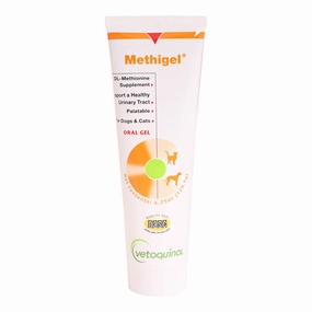 Vetoquinol Methigel Urinary Supplement for Cats & Dogs, 4.25 oz Tube