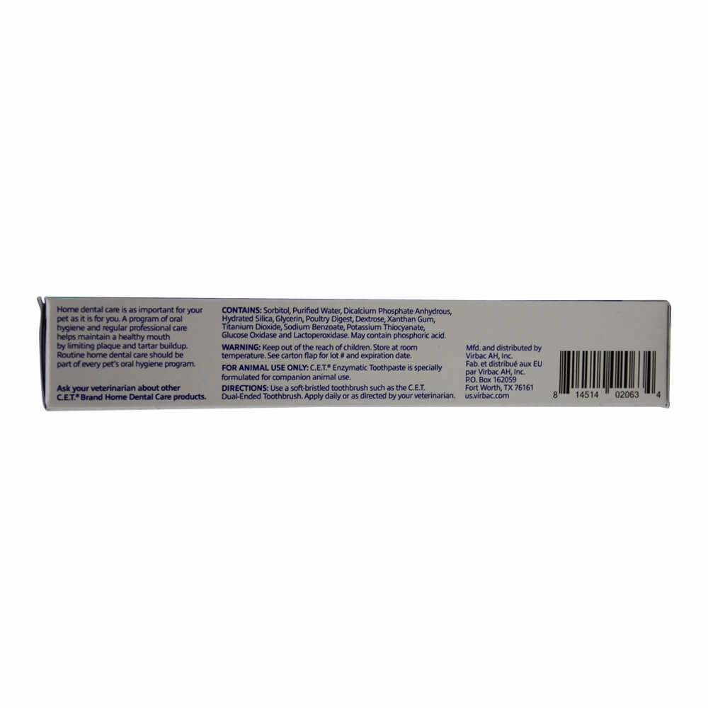Virbac C.E.T. Enzymatic Pet Toothpaste for Dogs & Cats