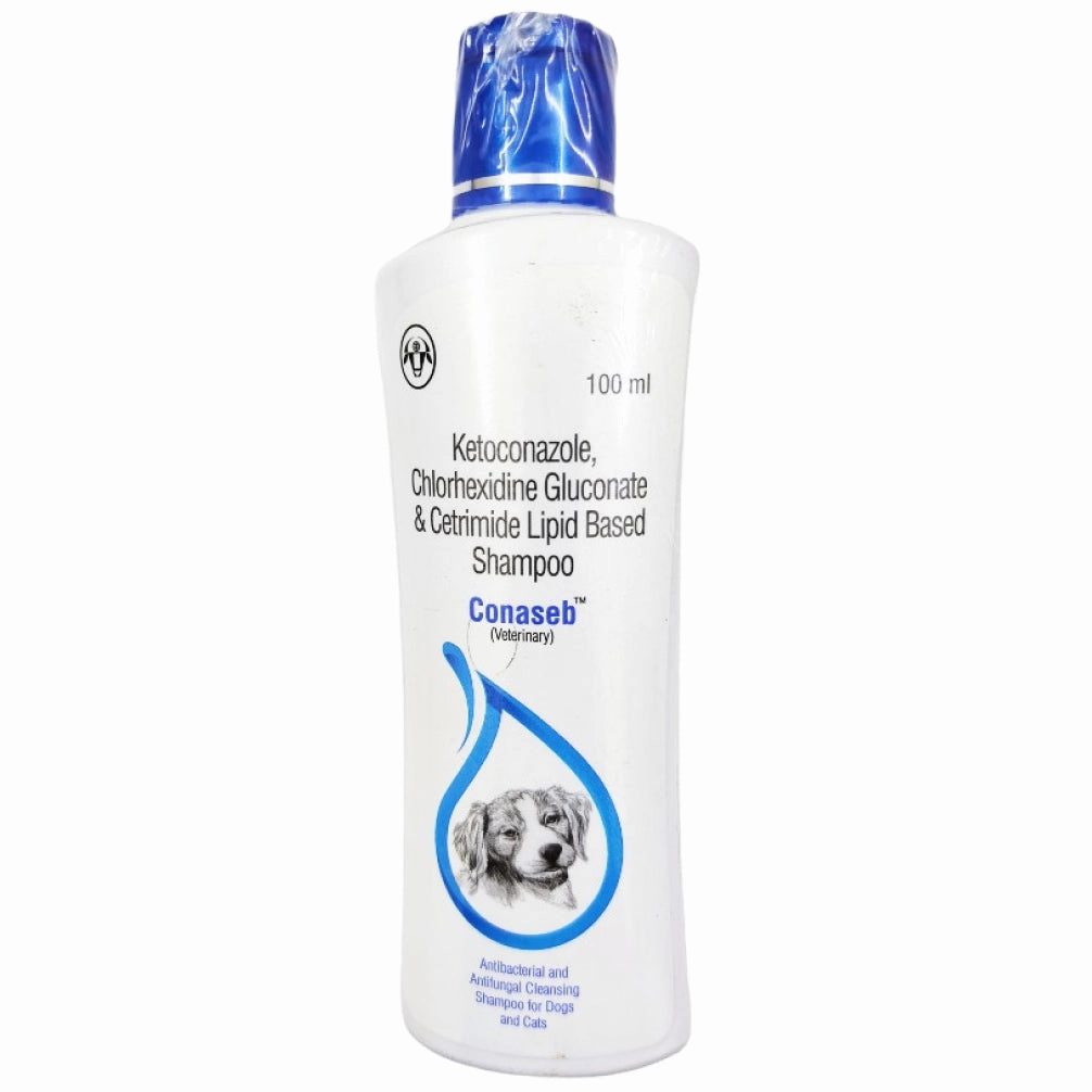 Virbac Episoothe Shampoo (200ml) and Intas Conaseb Shampoo for Dogs & Cats (100ml) Combo