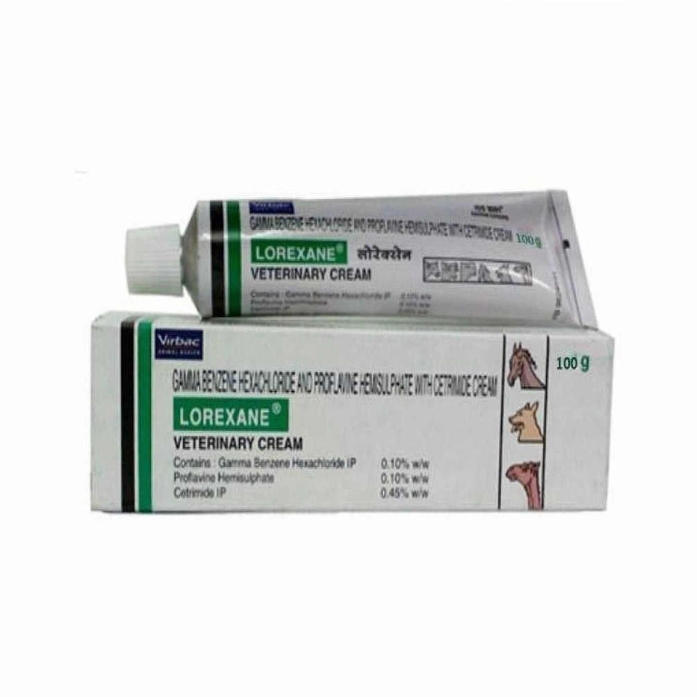 Virbac Lorexane Wound Cream for Dogs and Cats