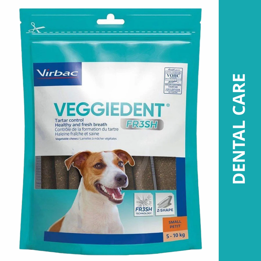 Virbac Veggiedent Dental Chew For Small Dogs