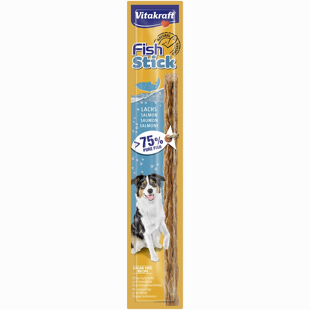 Vitakraft Dog Fish Stick Salmon 1pc