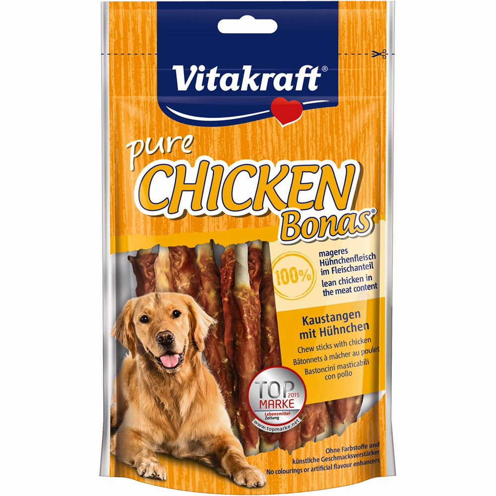 Vitakraft Dog Treats Pure Chicken Bonas 80g