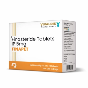 Vivaldis Finapet 5mg Tablets for Dogs (pack of 10 Tablets)