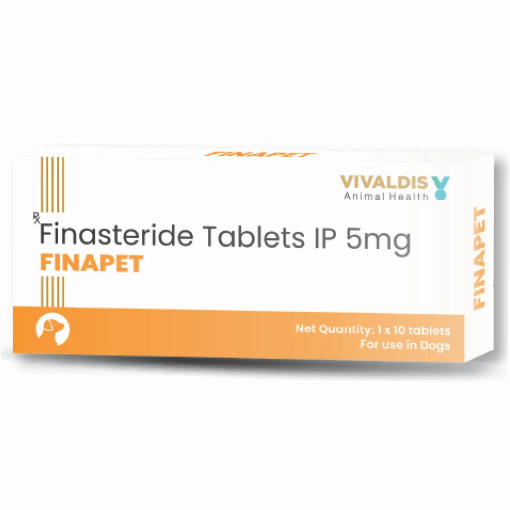 Vivaldis Finapet 5mg Tablets for Dogs (pack of 10 Tablets)