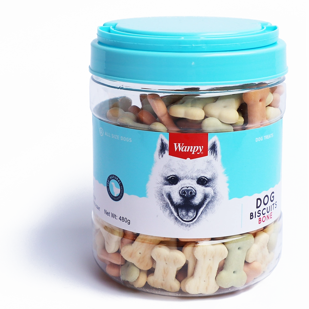 Wanpy Dog Biscuits Bone 480g