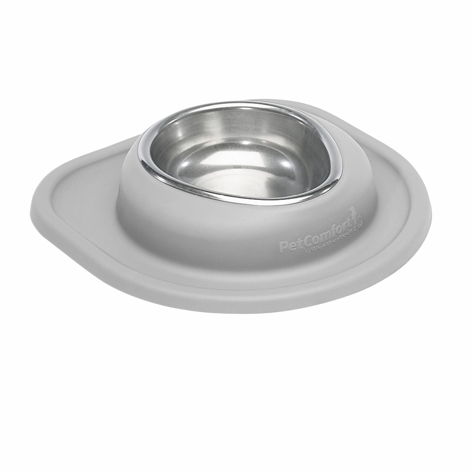 WeatherTech Single Low Pet Feeding System, Stainless Steel