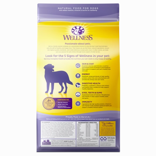 Wellness Complete Health Natural Healthy Weight Chicken and Peas Recipe Dry Dog Food