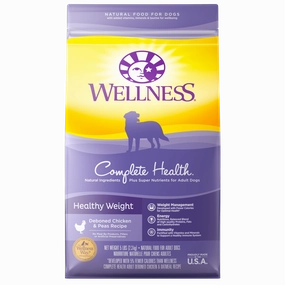 Wellness Complete Health Natural Healthy Weight Chicken and Peas Recipe Dry Dog Food