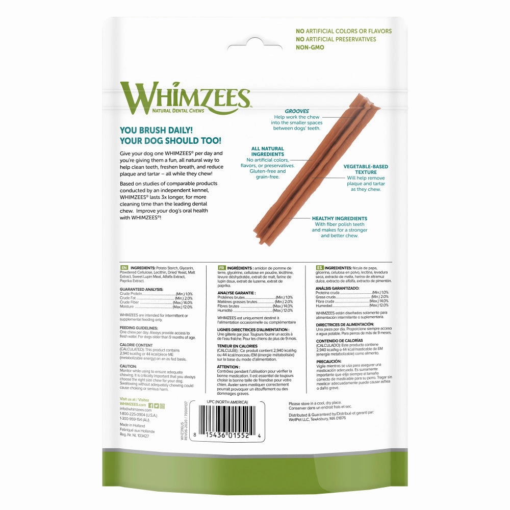 Whimzees Stix Dental Dog Chew
