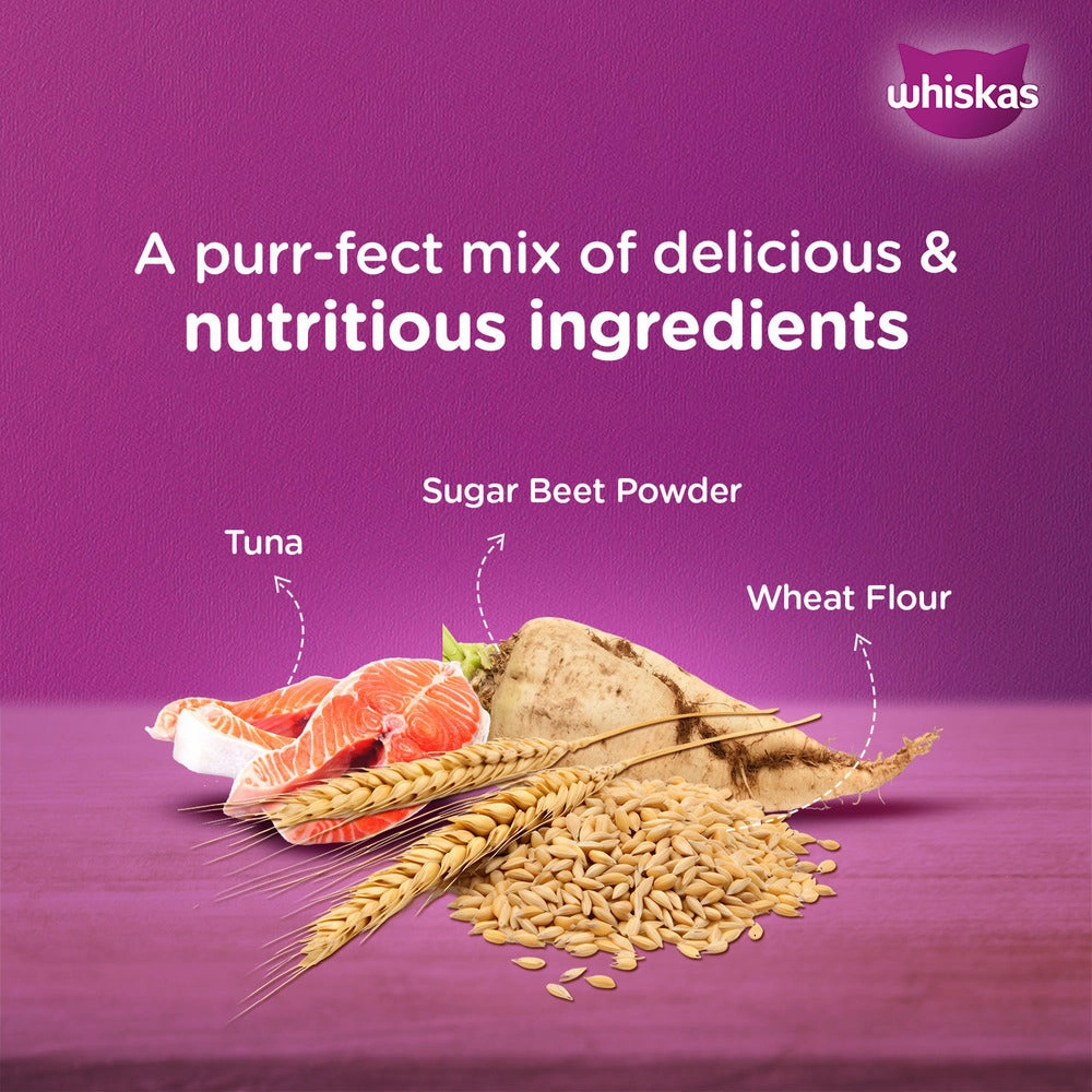Whiskas Tuna in Jelly Meal and Ocean Fish Adult Cat Wet Food Combo