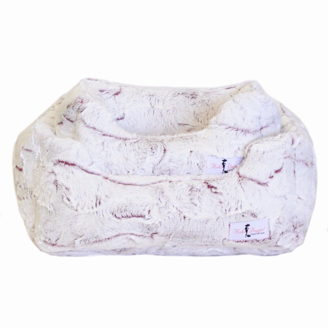 Whisper Dog Bed Merlot