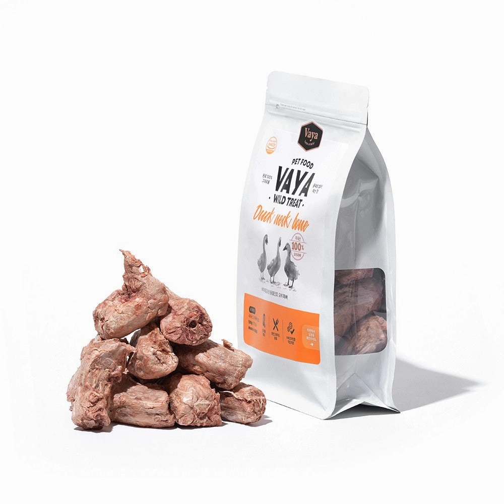 Wild Treat - Freeze Dried Duck Neck Bone Dog Treats