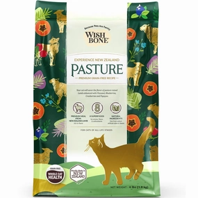 Wishbone Pasture Lamb & Chicken Grain-Free Dry Cat Food 4lb