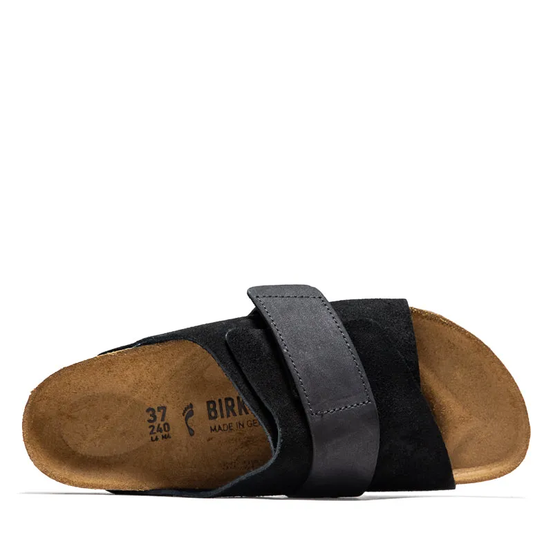 Birkenstock Kyoto en daim pour femme - Noir