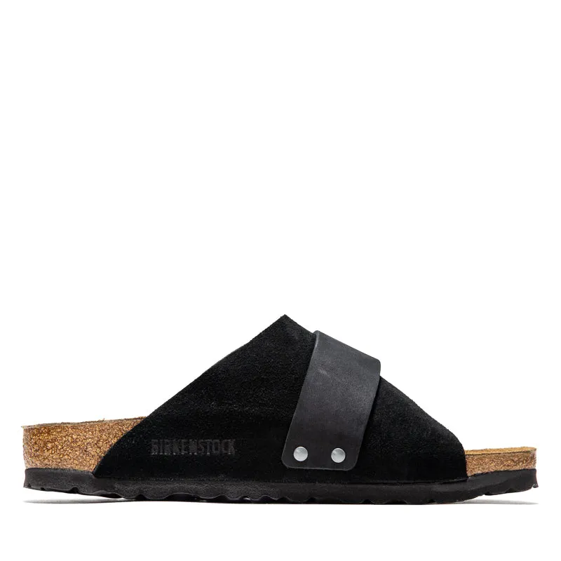 Birkenstock Kyoto en daim pour femme - Noir