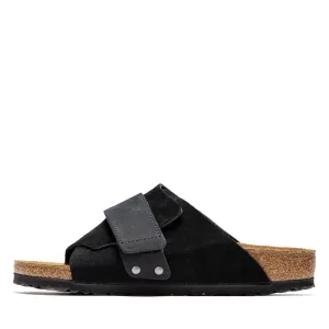 Birkenstock Kyoto en daim pour femme - Noir