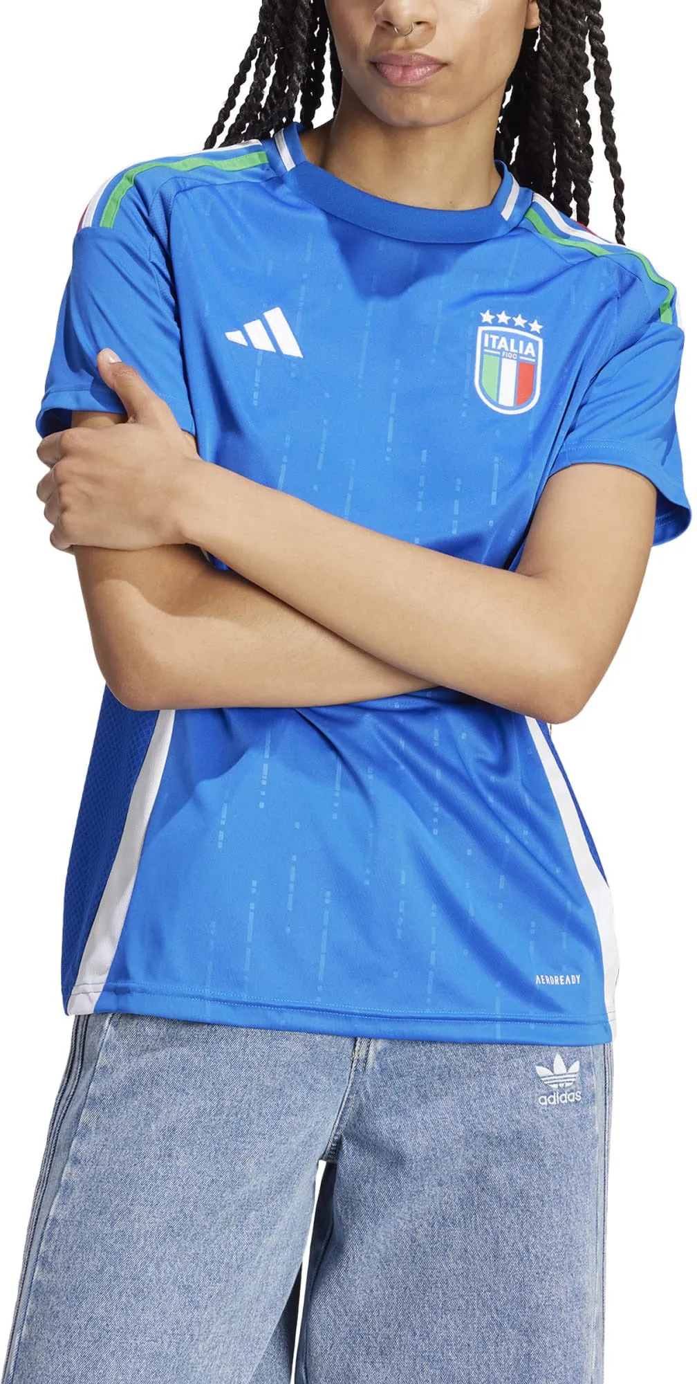 Maillot domicile 2024 de l'équipe d'Italie féminine