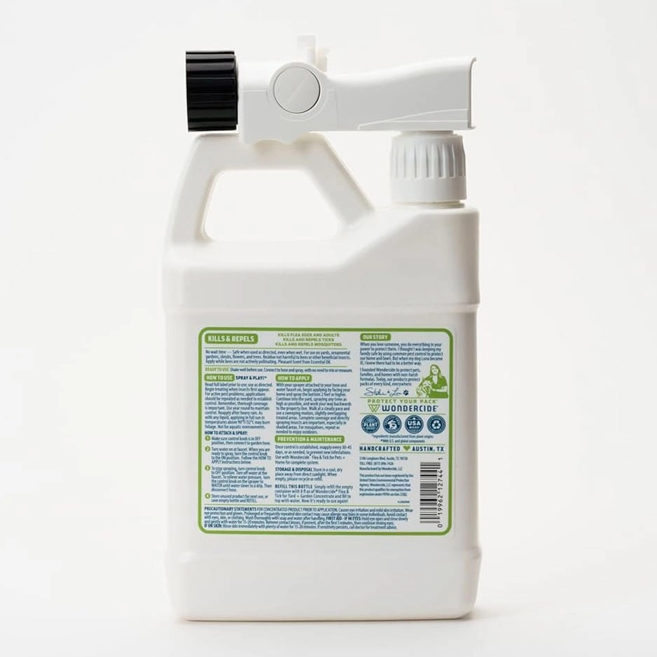 Wondercide Flea & Tick, Yard   Garden, 32 oz Ready To Use