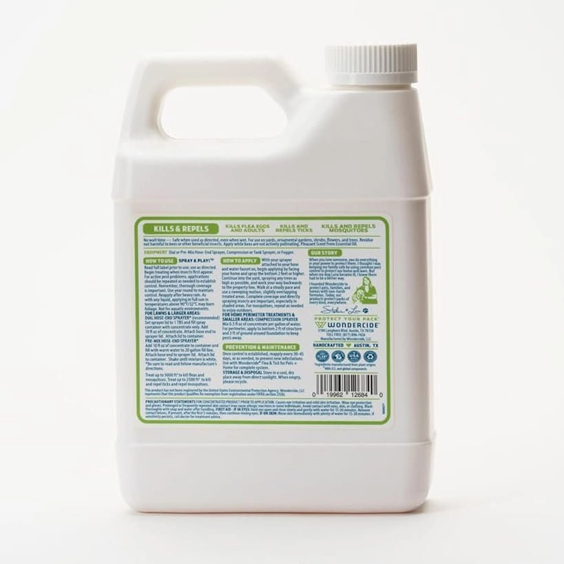 Wondercide Flea, Tick & Mosquito Control Concentrate for Yard   Garden