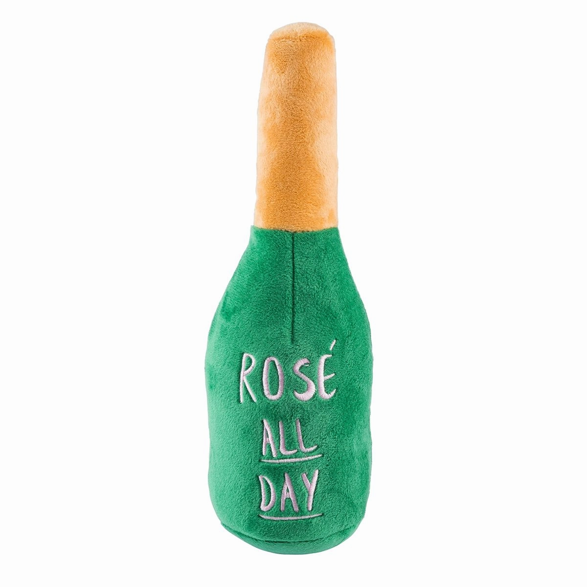 Woof Clicquot Ros Champagne Bottle Dog Toy