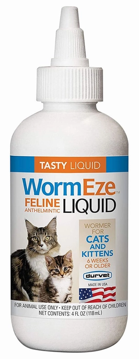 WormEze Feline Liquid, 4 oz