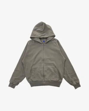 YEEZY X GAP HOODIE À ZIP GRIS FONCÉ ARDOISE