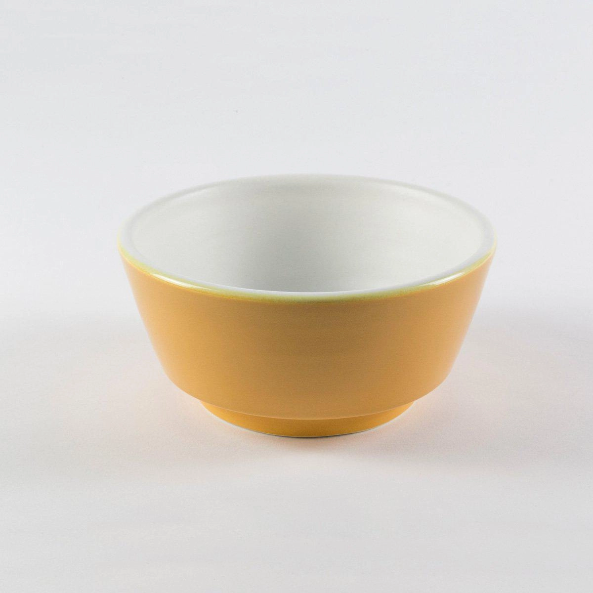 Yellow And Pappa Dog Food Bowl