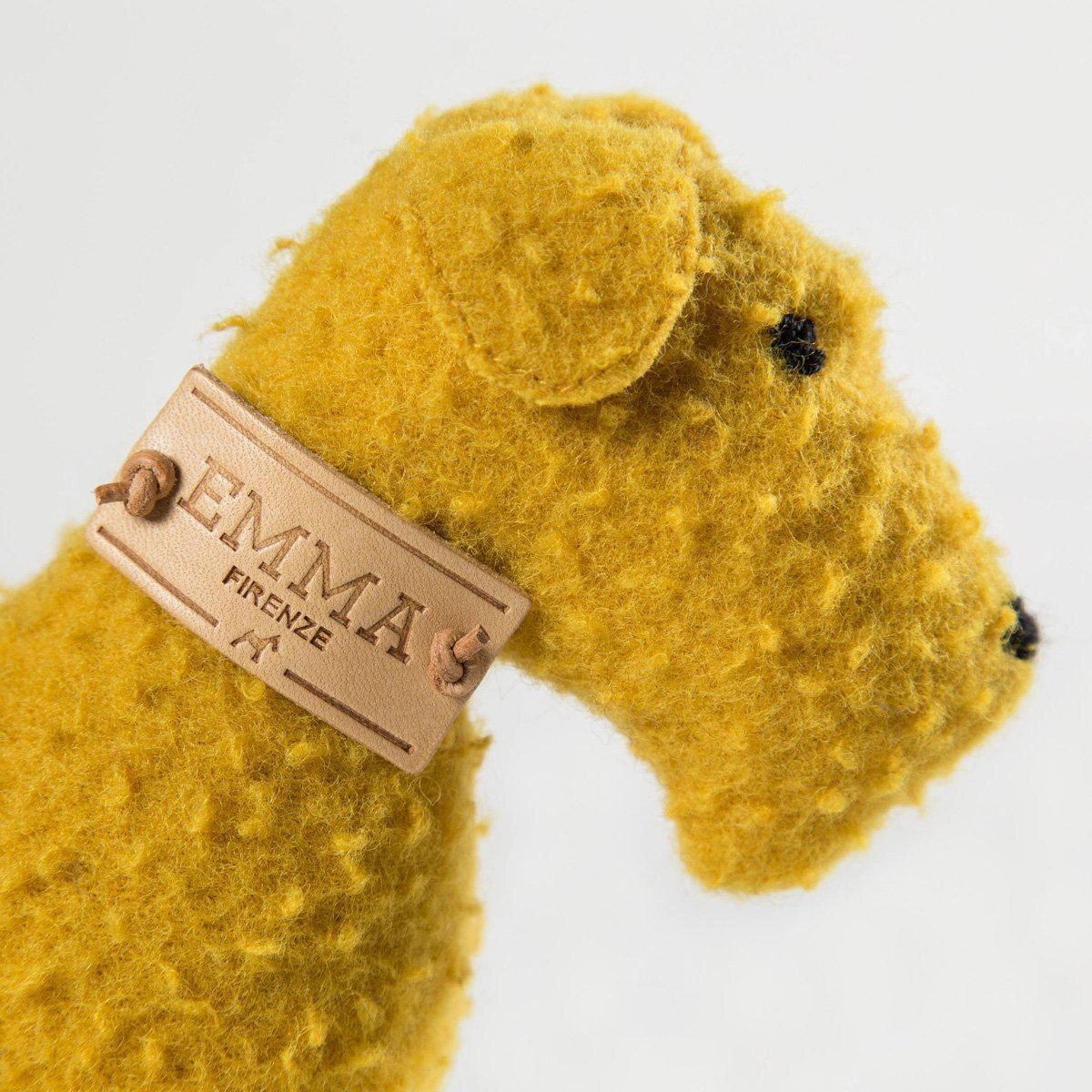 Yellow Fausta Dog Toy