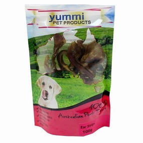Yummi Pig Ear Strips Dog Treat