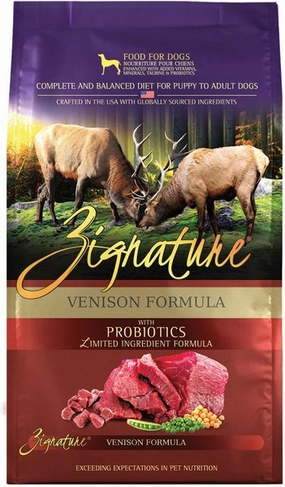 Zignature Limited Ingredient Venison Formula Dry Dog Food