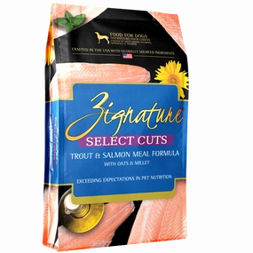 Zignature Select Cuts Trout & Salmon Formula Dry Dog Food
