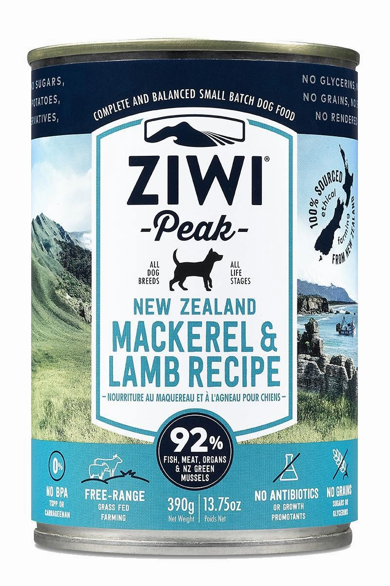 ZIWI Mackerel and Lamb Recipe Canned Dog Food