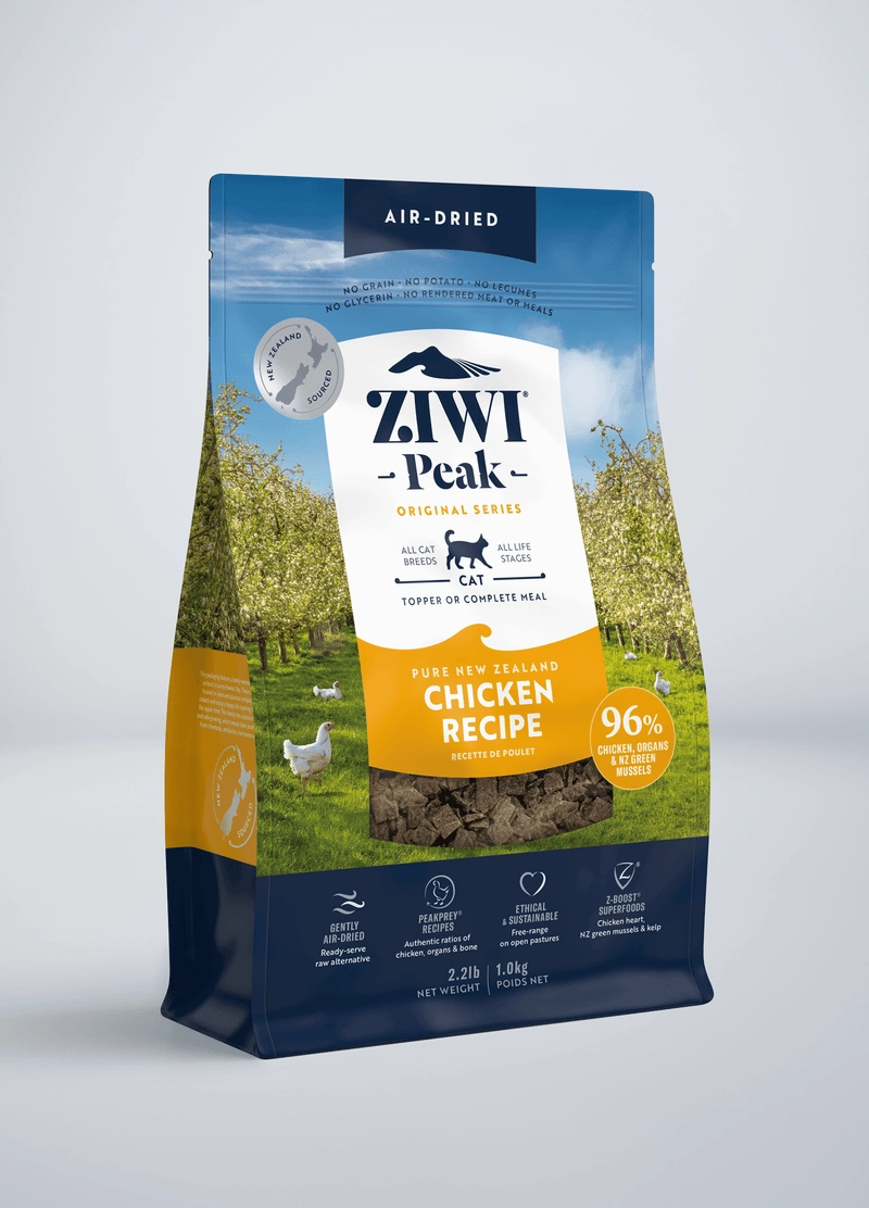 ZIWI Peak Grain Free Air-Dried Free-Range Chicken Dry Cat Food