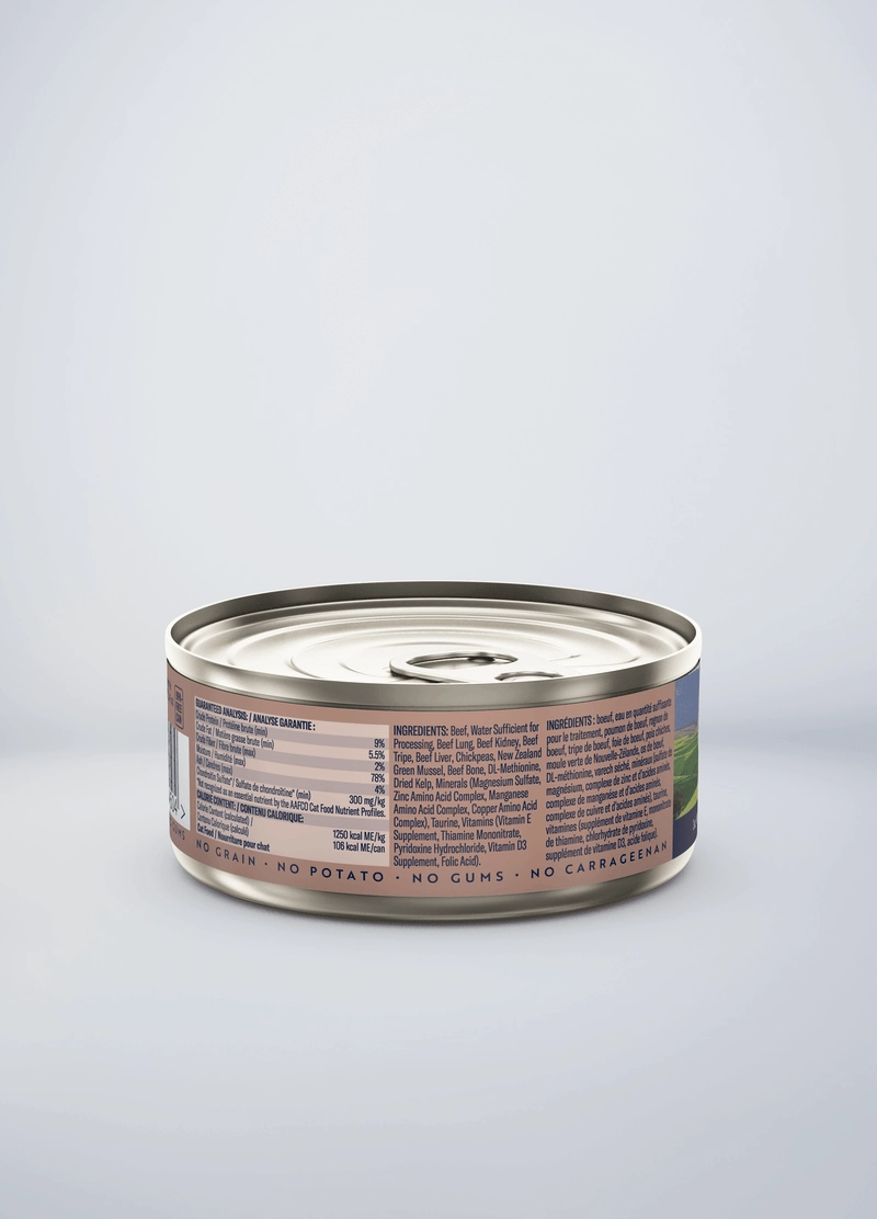 ZIWI Peak Grain Free Beef Recipe Canned Cat Food
