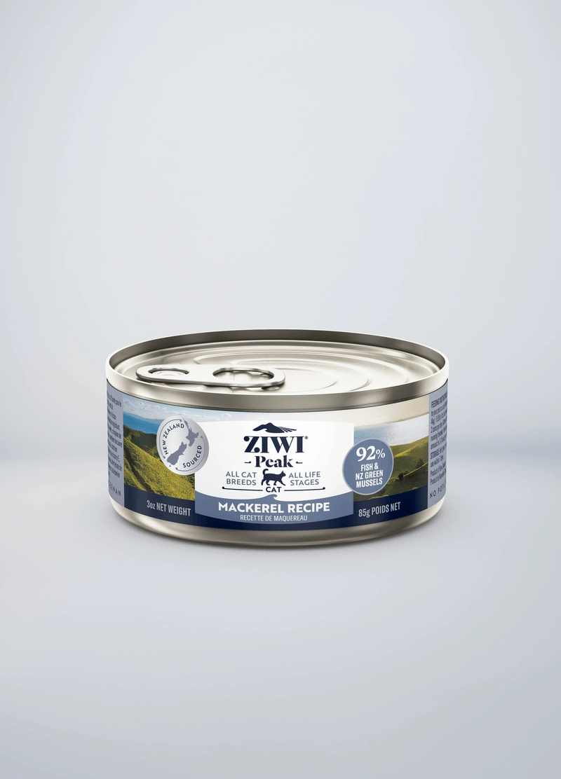 ZIWI Peak Grain Free Mackerel Recipe Canned Cat Food