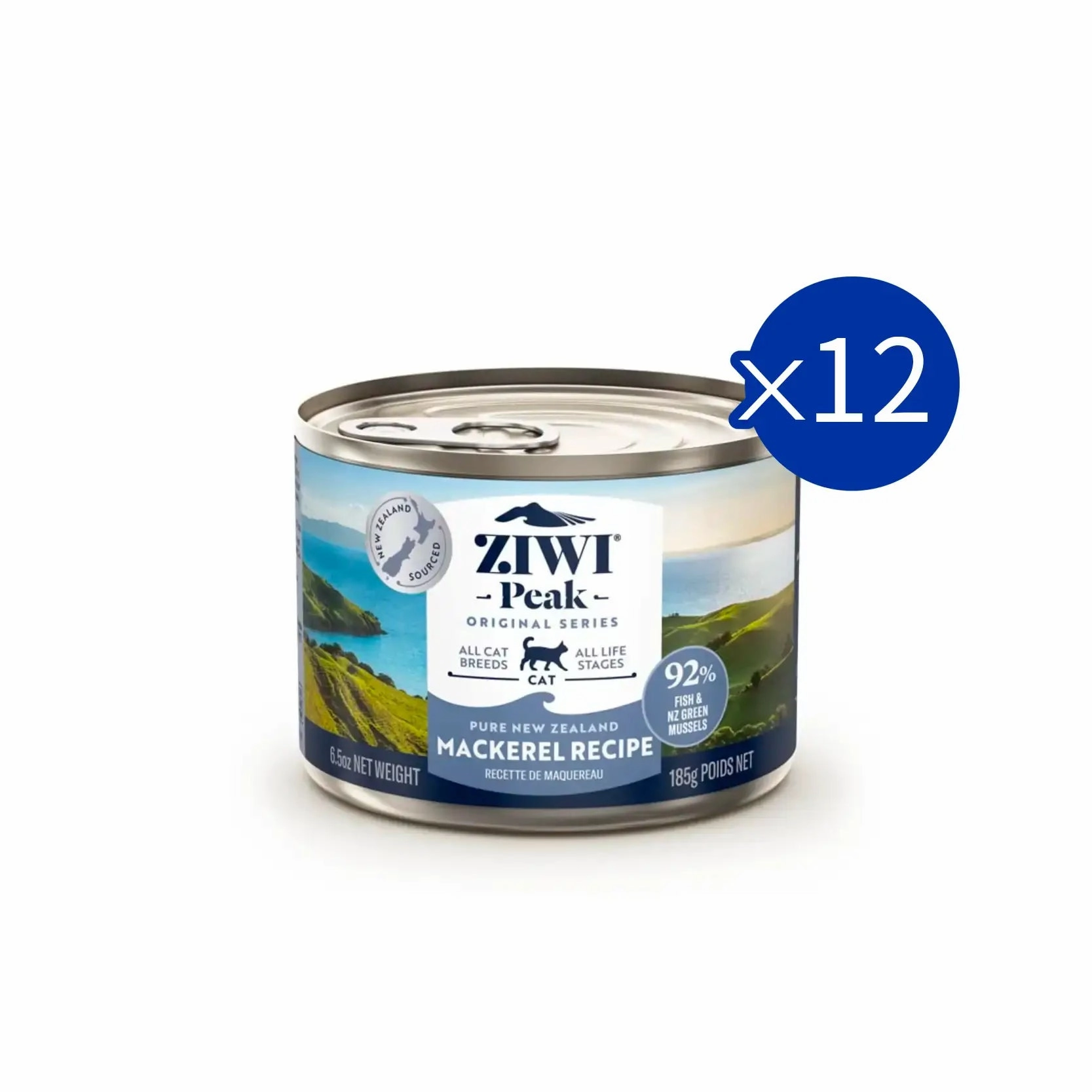 ZiwiPeak Moist Cat Food - Mackerel Recipe