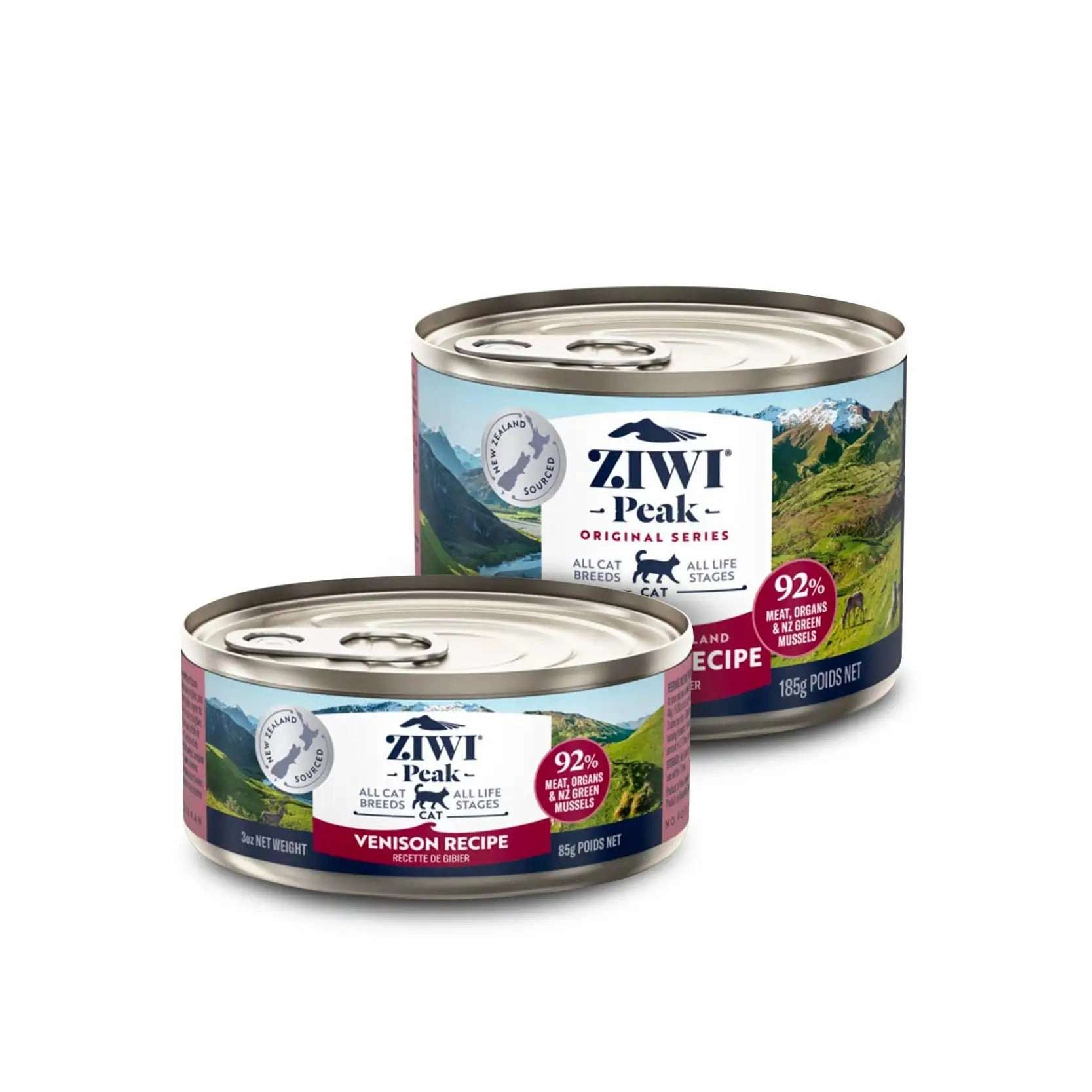 ZiwiPeak Moist Cat Food - Venison Recipe