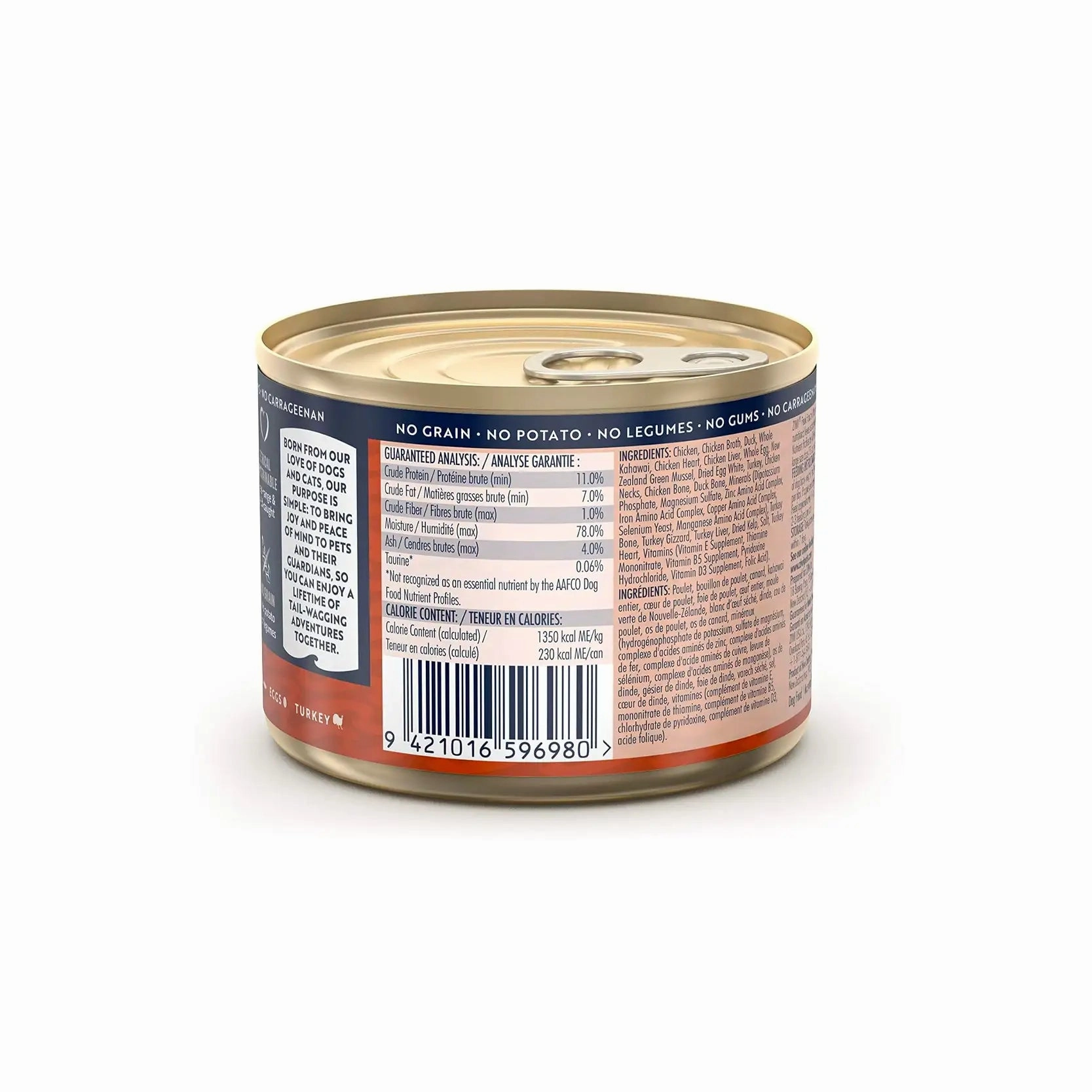 ZiwiPeak Moist Dog Food - Hauraki Plains Recipe 170g