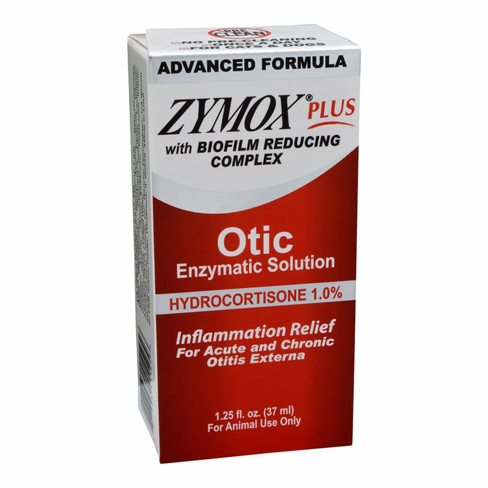 Zymox Advanced Formula PLUS Otic-Hydrocortisone, 1.25 oz