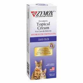 Zymox Cat/Kitten Topical Cream with .5% Hydrocortisone, 1 oz